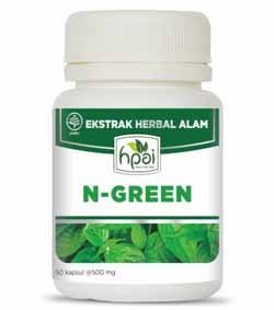 Produk N-Green  Klorofil Kapsul HNI asli. Posted by Susara Indra Buani